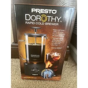 Presto Dorothy Rapid Cold Brewer - New In Box Stock 02937